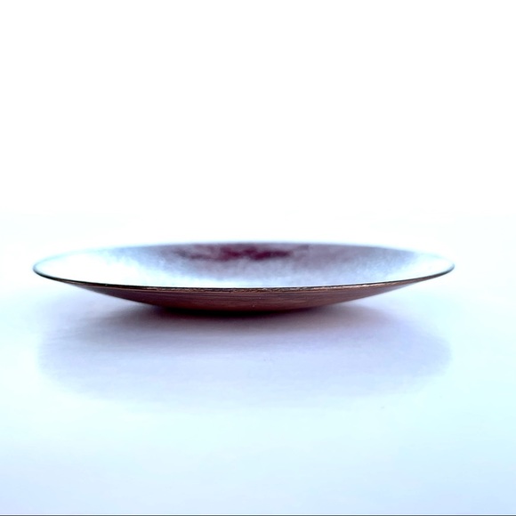 Vintage Enamelled Copper Trinket Dish - Picture 5 of 13